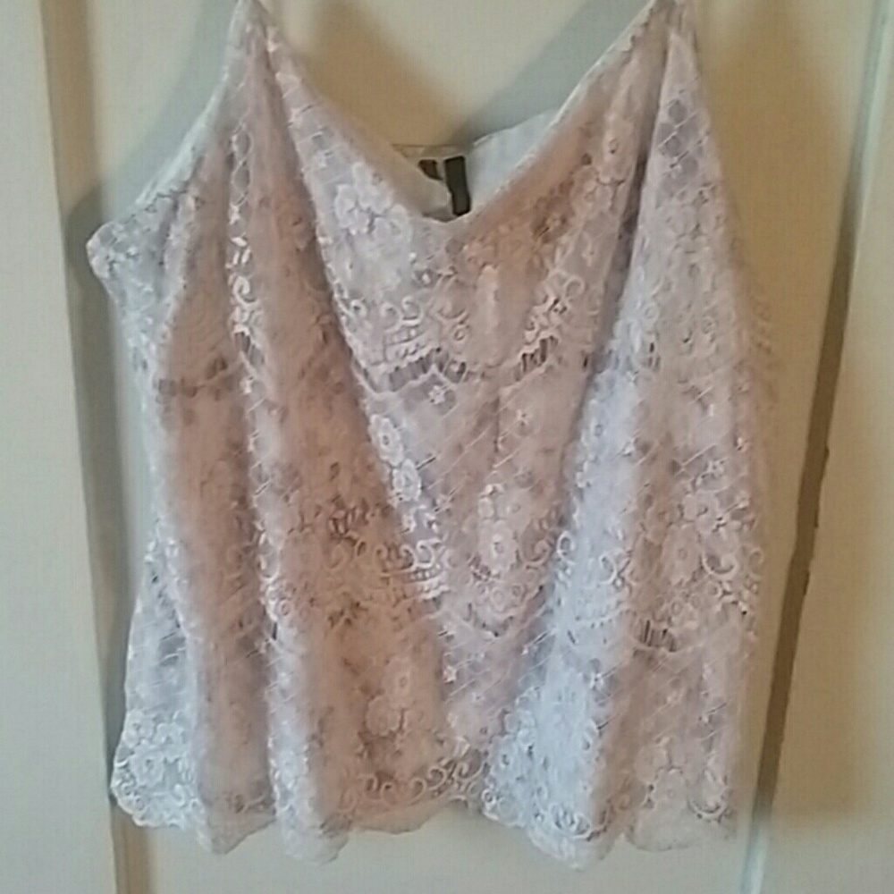 Spaghetti strap tank top